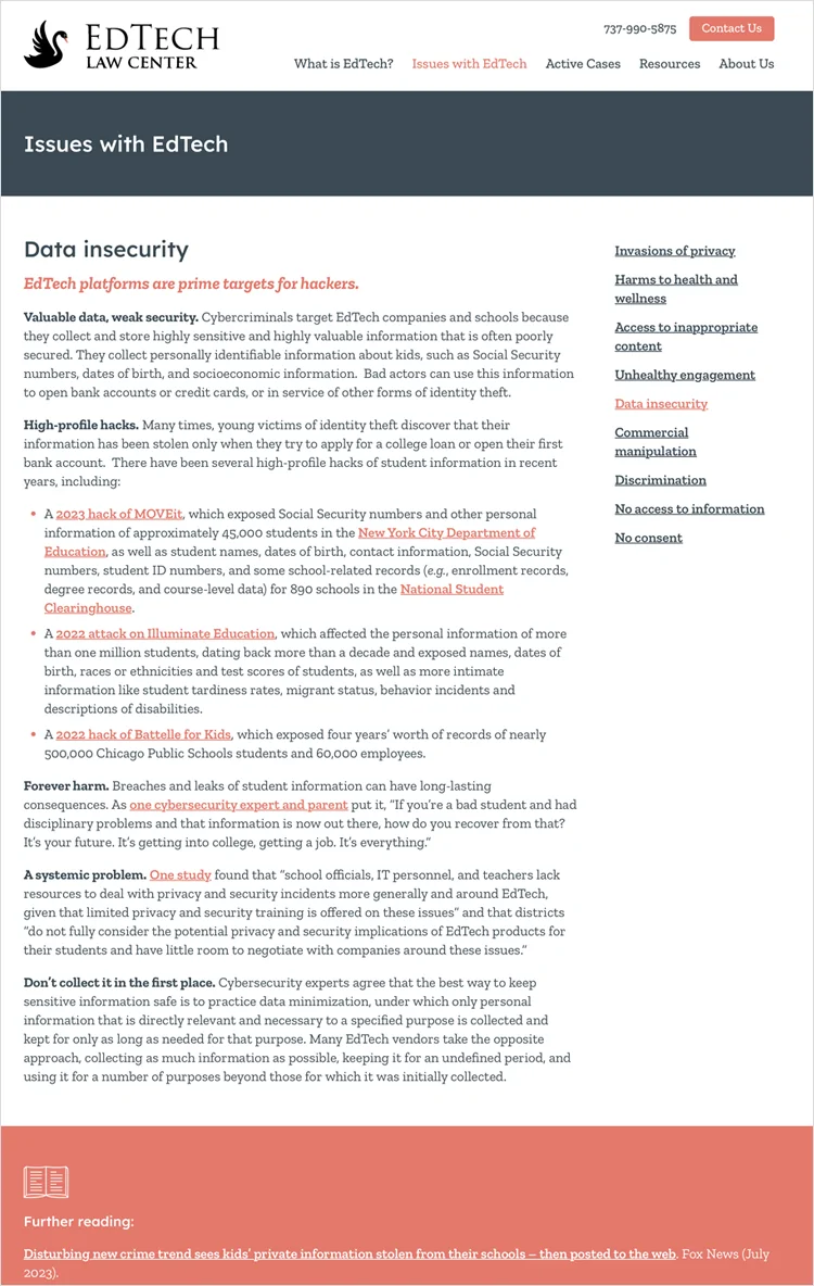 EdTech Law site